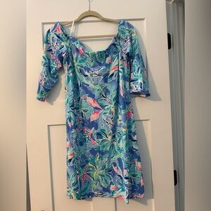 NWT Lilly Pulitzer Off-the-Shoulder Dress